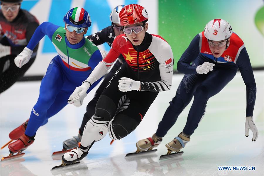 (SP)THE NETHERLANDS-DORDRECHT-ISU WORLD CUP-SHORT TRACK