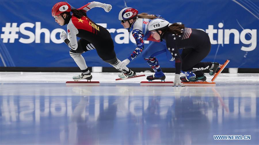 (SP)THE NETHERLANDS-DORDRECHT-ISU WORLD CUP-SHORT TRACK