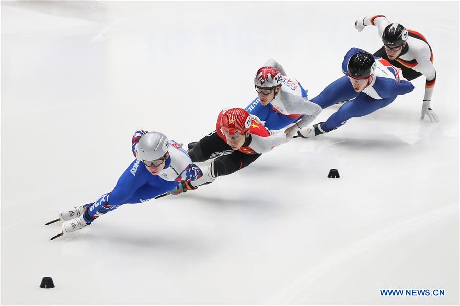 (SP)THE NETHERLANDS-DORDRECHT-ISU WORLD CUP-SHORT TRACK