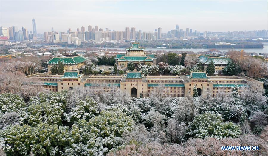 CHINA-HUBEI-WUHAN-WUHAN UNIVERSITY-SNOW(CN)