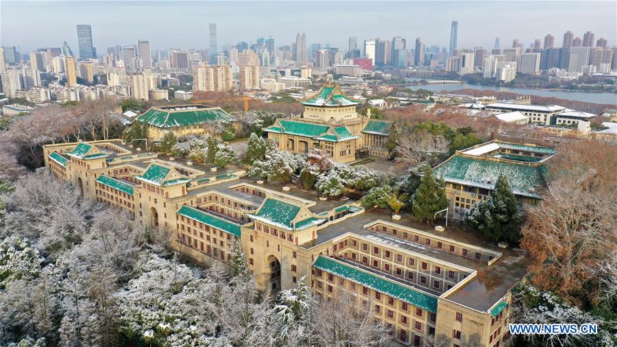 CHINA-HUBEI-WUHAN-WUHAN UNIVERSITY-SNOW(CN)