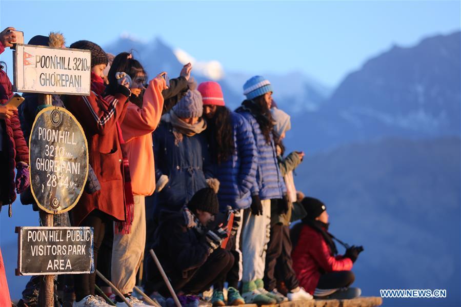 NEPAL-MYAGDI-POON HILL-SCENERY