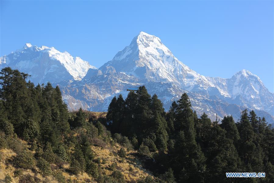 NEPAL-MYAGDI-POON HILL-SCENERY