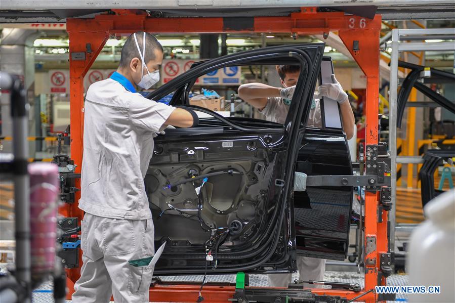 CHINA-JILIN-CHANGCHUN-FAW-VOLKSWAGEN-PRODUCTION-RESUMPTION (CN)