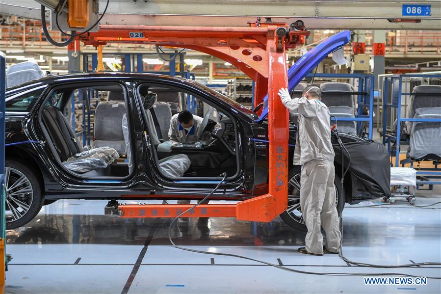 CHINA-JILIN-CHANGCHUN-FAW-VOLKSWAGEN-PRODUCTION-RESUMPTION (CN)