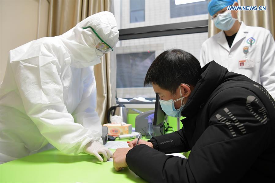 CHINA-JIANGXI-NANCHANG-RECOVERED CORONAVIRUS PATIENT-PLASMA-DONATION (CN)