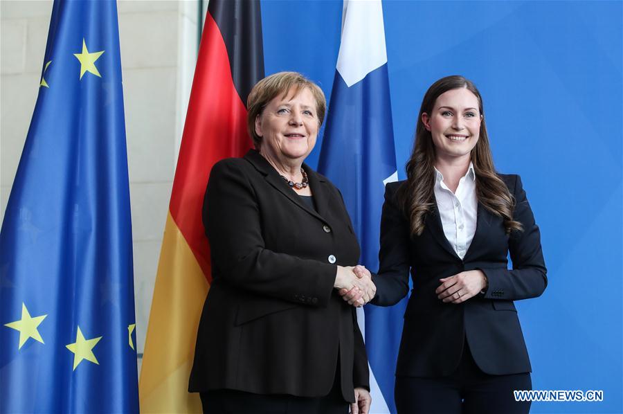 GERMANY-BERLIN-FINLAND-PM-VISIT