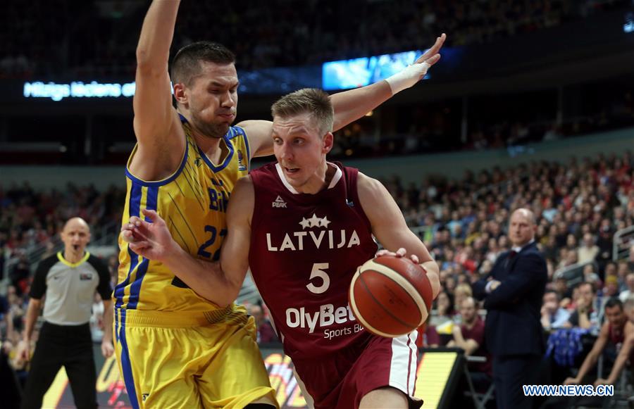 (SP)LATVIA-RIGA-BASKETBALL-FIBA EUROBASKET 2021 QUALIFIERS-LAT VS BIH