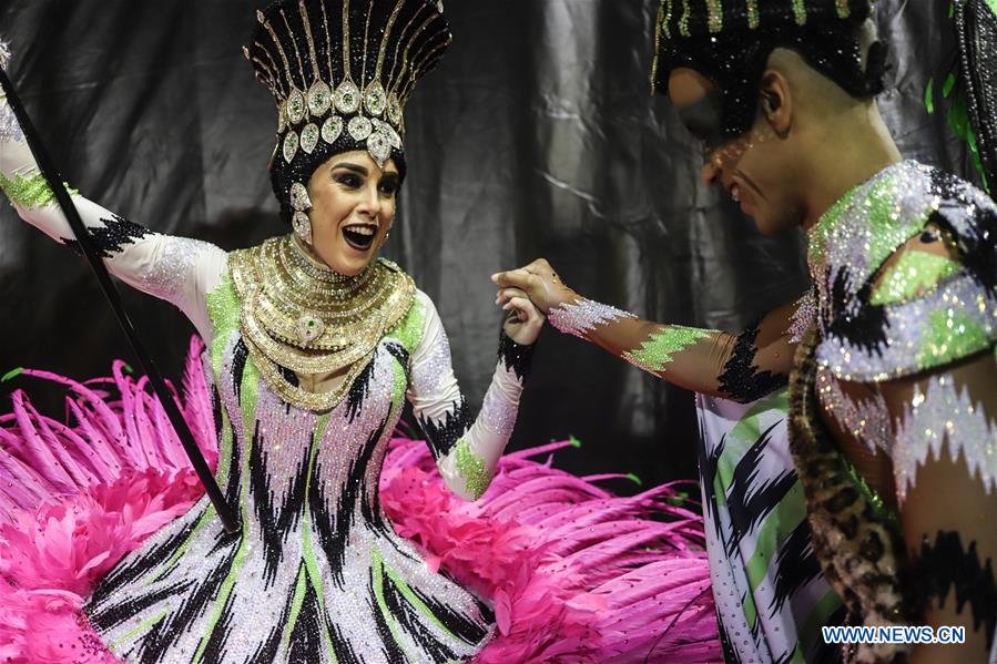 BRAZIL-SAO PAULO-CARNIVAL-PARADE