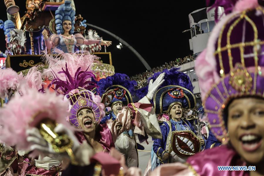 BRAZIL-SAO PAULO-CARNIVAL-PARADE