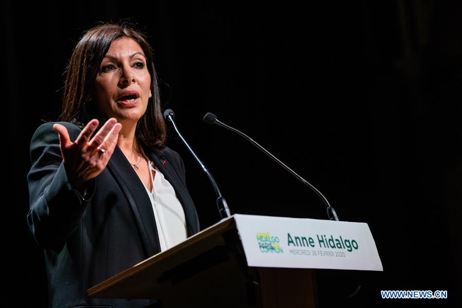 FRANCE-PARIS-ANNE HIDALGO-MAYOR-CAMPAIGN 