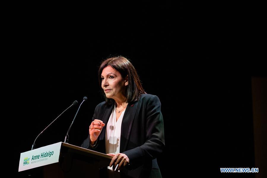 FRANCE-PARIS-ANNE HIDALGO-MAYOR-CAMPAIGN 