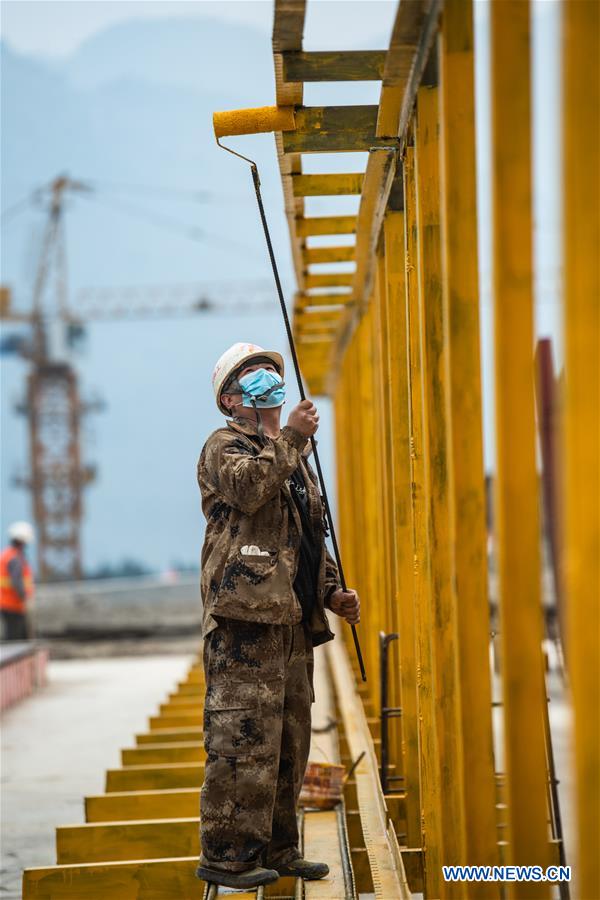 CHINA-GUIZHOU-ZUNYI-BRIDGE-CONSTRUCTION RESUMPTION (CN)