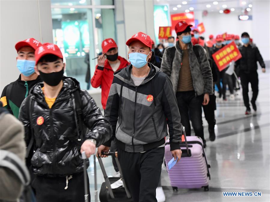 CHINA-NINGXIA-FUJIAN-MIGRANT WORKERS-BACK TO WORK (CN)