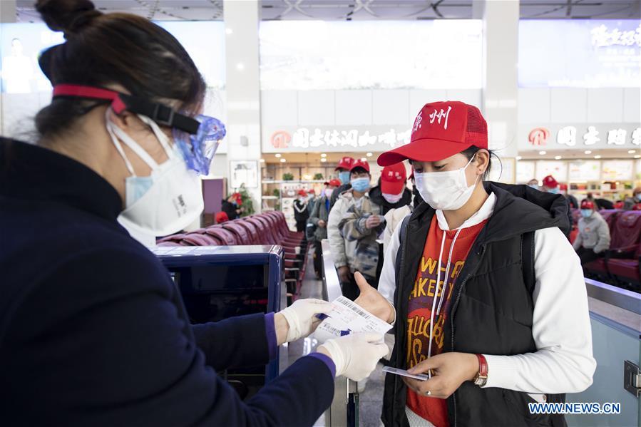 CHINA-NINGXIA-FUJIAN-MIGRANT WORKERS-BACK TO WORK (CN)