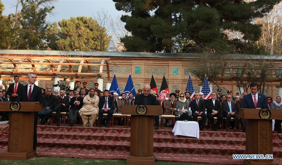 AFGHANISTAN-KABUL-U.S.-JOINT DECLARATION