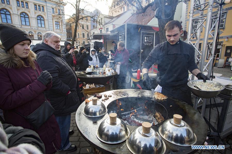 LATVIA-RIGA-MASLENITSA FESTIVAL 