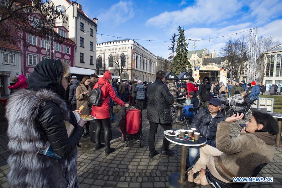 LATVIA-RIGA-MASLENITSA FESTIVAL 