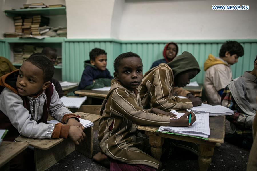 LIBYA-TRIPOLI-TRADITIONAL SCHOOL