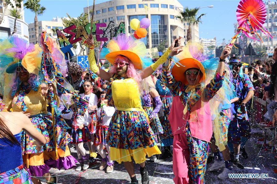 CYPRUS-LIMASSOL-CARNIVAL PARADE