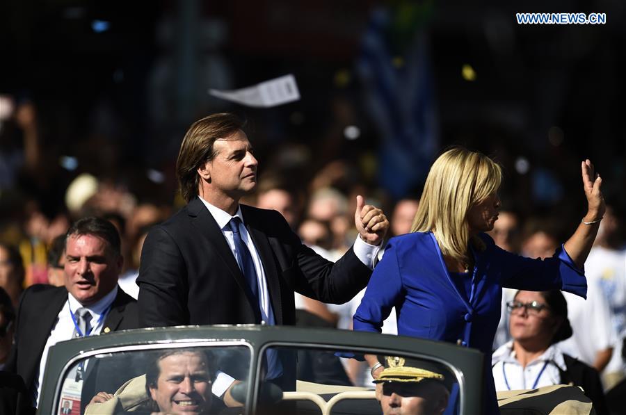 URUGUAY-MONTEVIDEO-PRESIDENT-INAUGURATION-LUIS LACALLE POU 