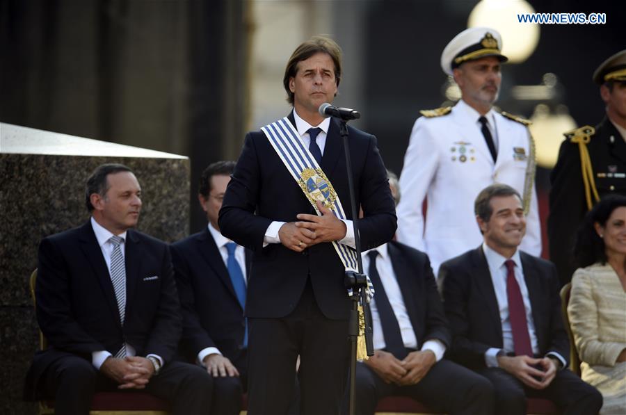 URUGUAY-MONTEVIDEO-PRESIDENT-INAUGURATION-LUIS LACALLE POU 