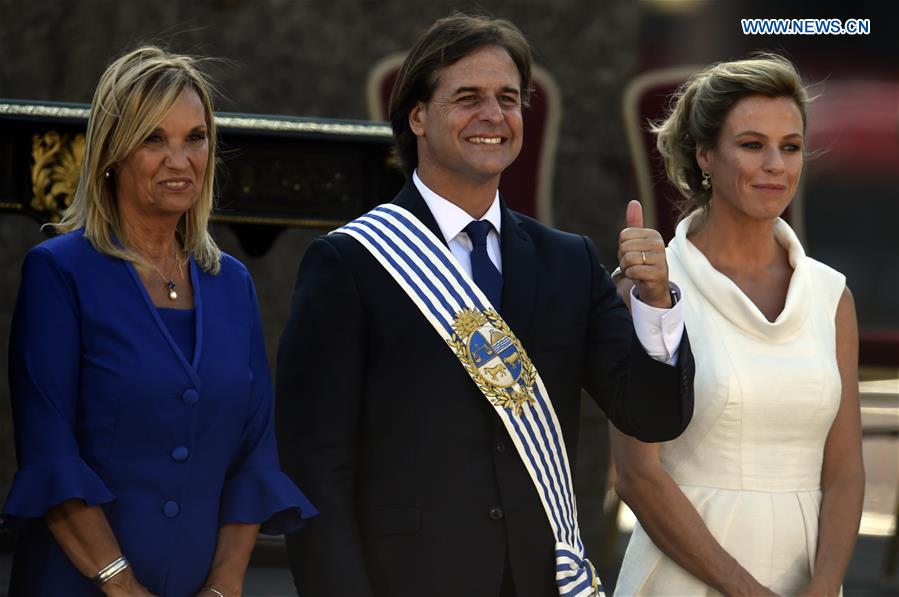 URUGUAY-MONTEVIDEO-PRESIDENT-INAUGURATION-LUIS LACALLE POU 