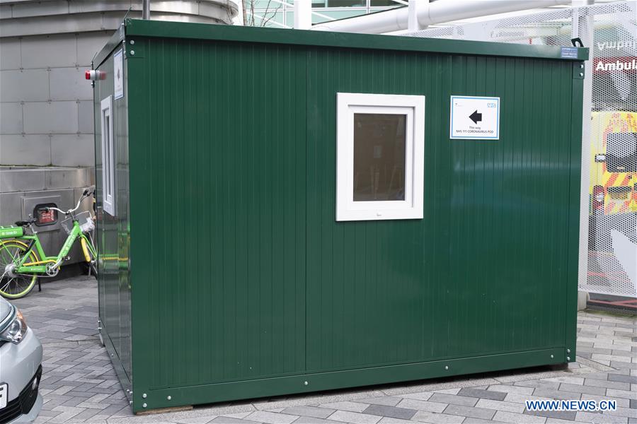 BRITAIN-LONDON-CORONAVIRUS POD