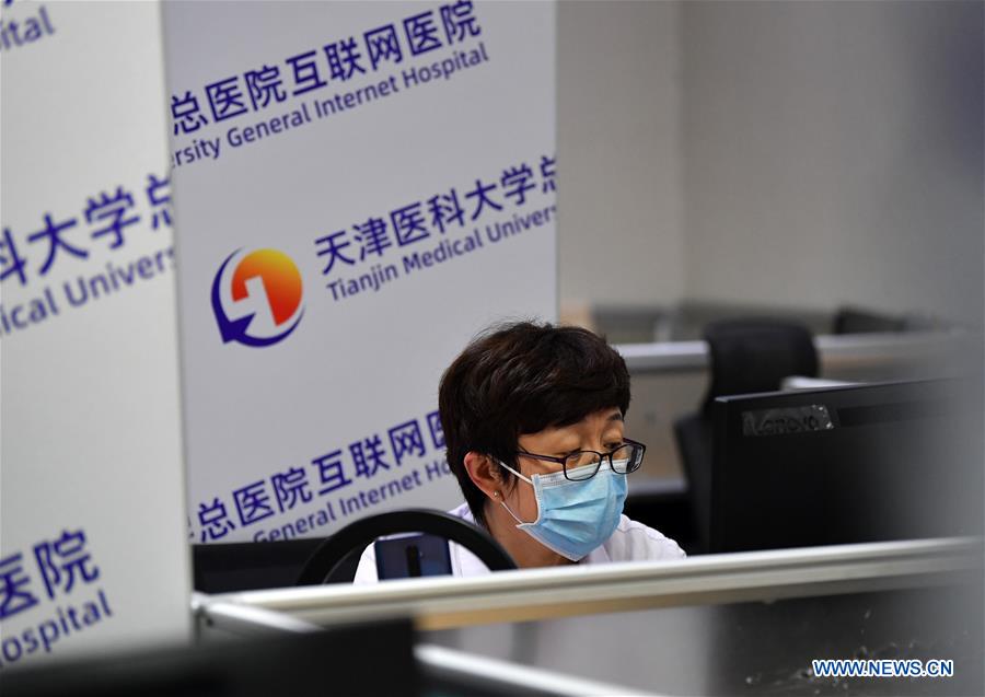 CHINA-TIANJIN-NOVEL CORONAVIRUS-INTERNET HOSPITAL-ONLINE CLINIC (CN)