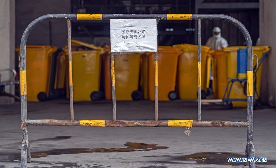 (FOCUS)CHINA-HUBEI-WUHAN-COVID-19-MEDICAL WASTE DISPOSAL (CN)