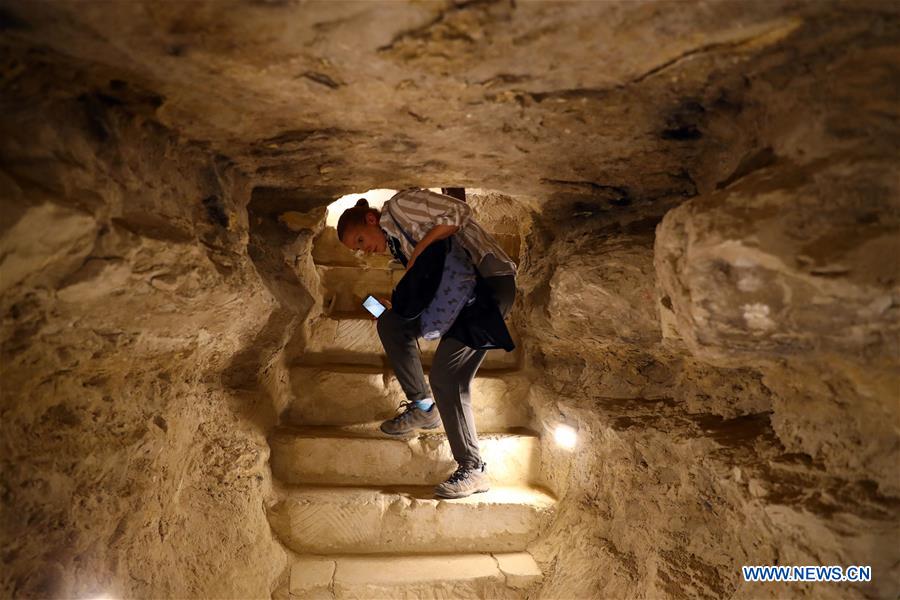 EGYPT-GIZA-STEP PYRAMID-RESTORATION-COMPLETION