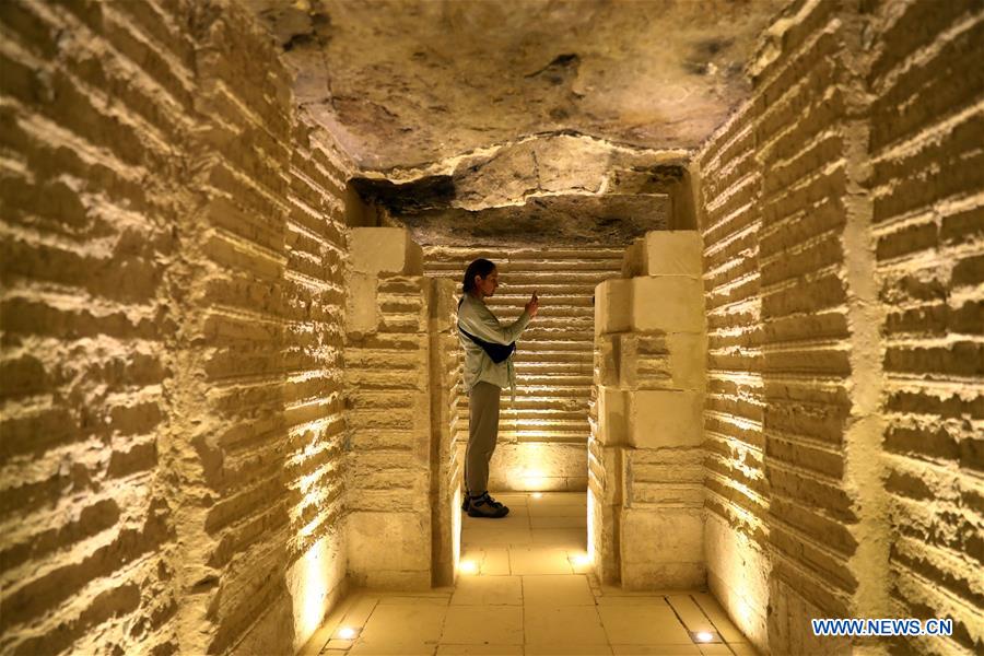 EGYPT-GIZA-STEP PYRAMID-RESTORATION-COMPLETION