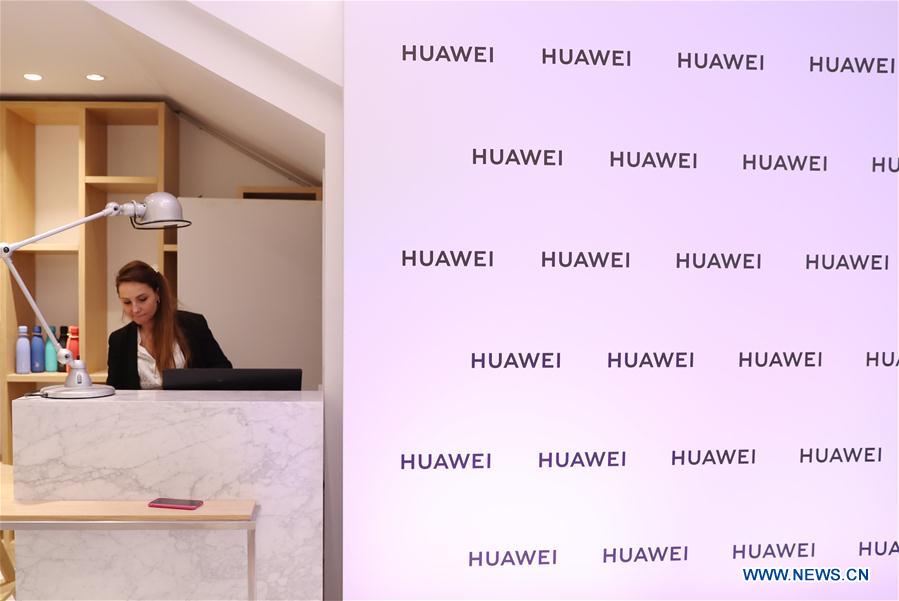 FRANCE-PARIS-HUAWEI-FLAGSHIP STORE