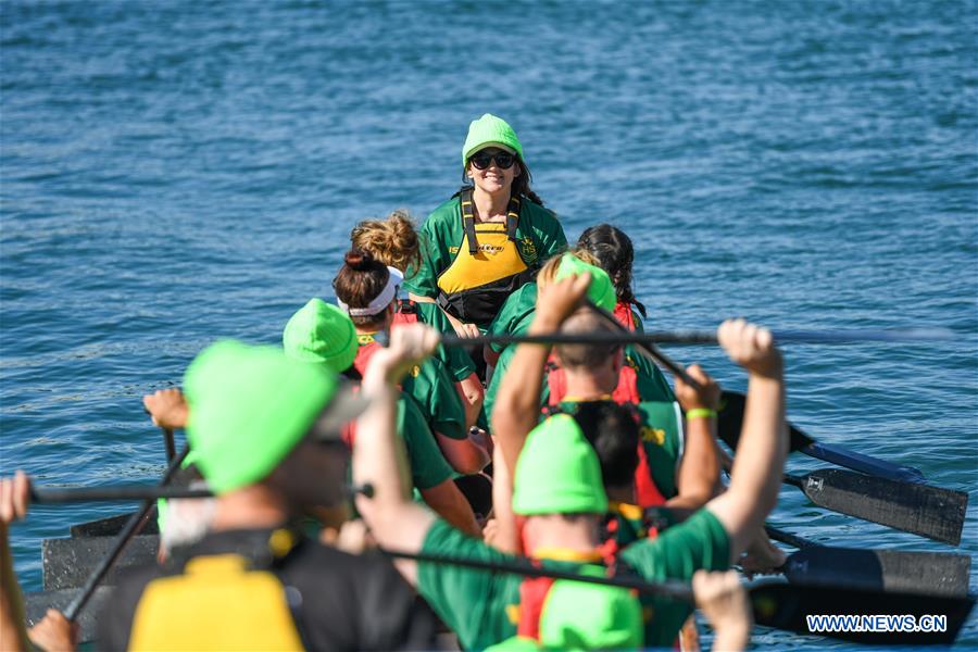 (SP)NEW ZEALAND-WELLINGTON-DRAGON BOAT FESTIVAL