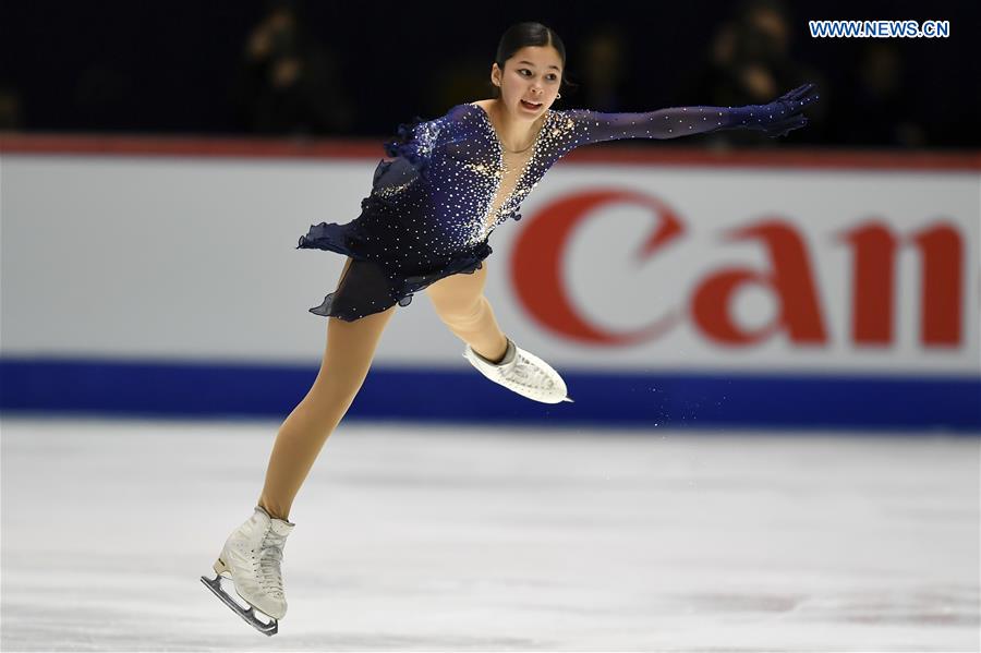 (SP)ESTONIA-TALLINN-ISU-FIGURE SKATING-WORLD JUNIOR CHAMPIONSHIPS