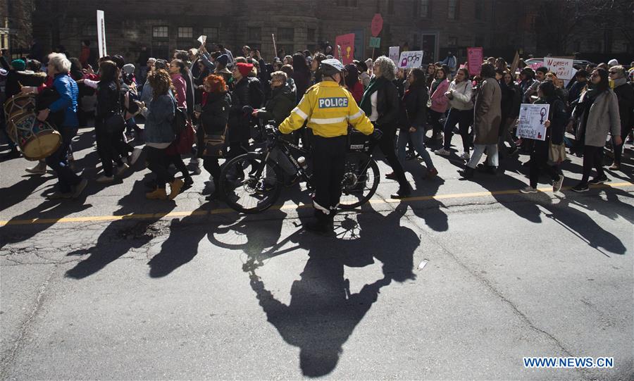 CANADA-TORONTO-INTERNATIONAL WOMEN'S DAY-MARCH