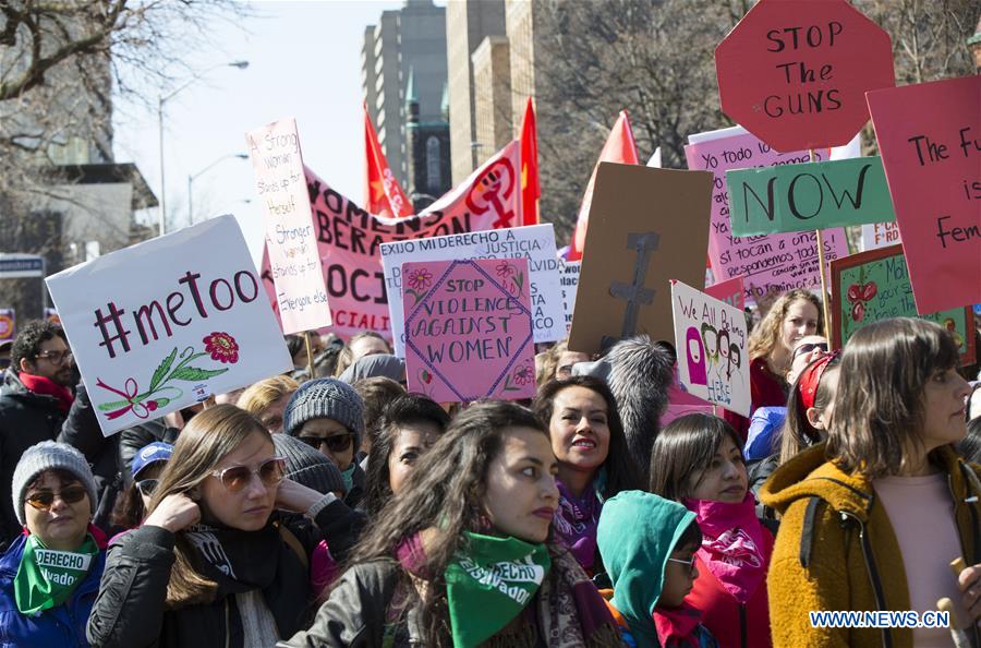 CANADA-TORONTO-INTERNATIONAL WOMEN'S DAY-MARCH