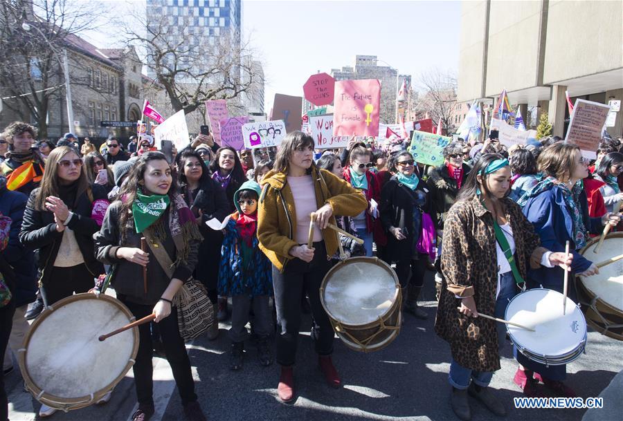 CANADA-TORONTO-INTERNATIONAL WOMEN'S DAY-MARCH