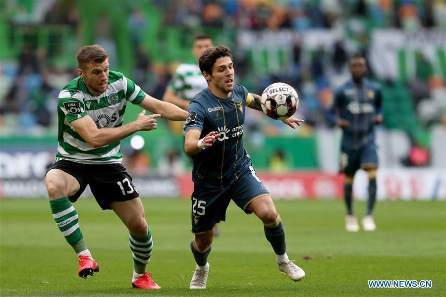 (SP)PORTUGAL-LISBON-SOCCER-PORTUGUESE FIRST LEAGUE-SPORTING CP VS DESPORTIVO DAS AVES