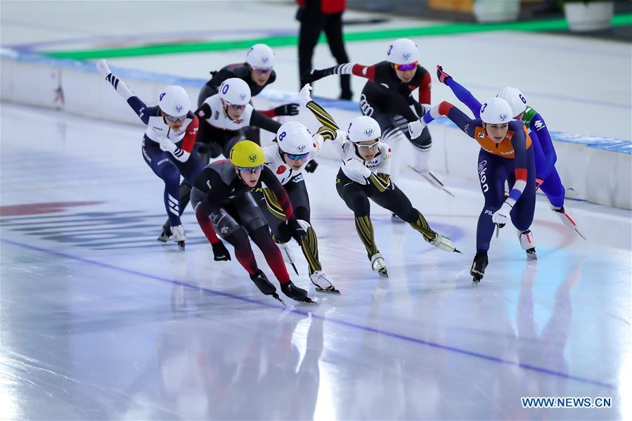 (SP)NETHERLANDS-HEERENVEEN-ISU WORLD CUP-SPEED SKATING-FINAL