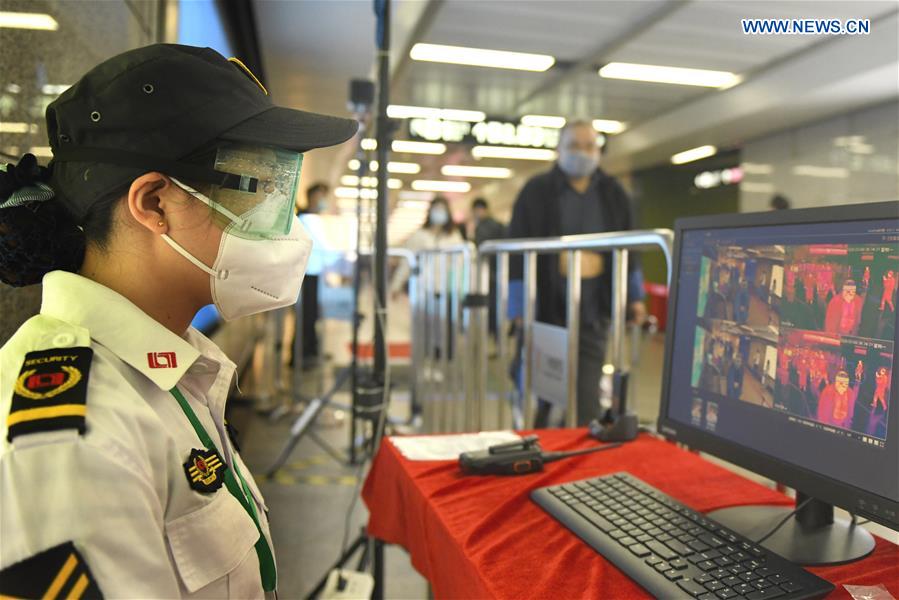 CHINA-GUANGDONG-METRO LINE-EPIDEMIC PROTECTION (CN)