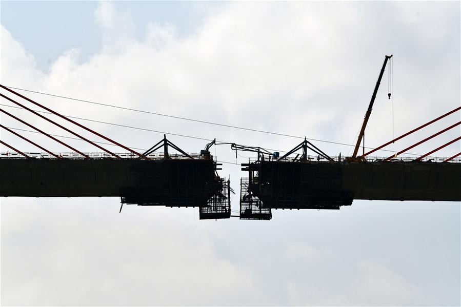 CHINA-GUIZHOU-QINGSHUI RIVER-BRIDGE-CONSTRUCTION (CN)