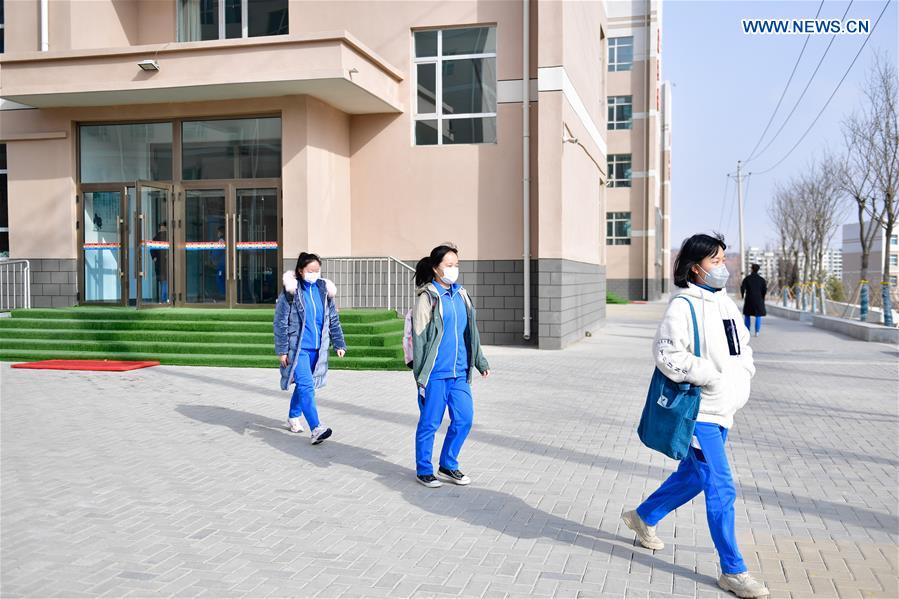 CHINA-QINGHAI-XINING-EDUCATION-SCHOOL-RESUMPTION (CN)