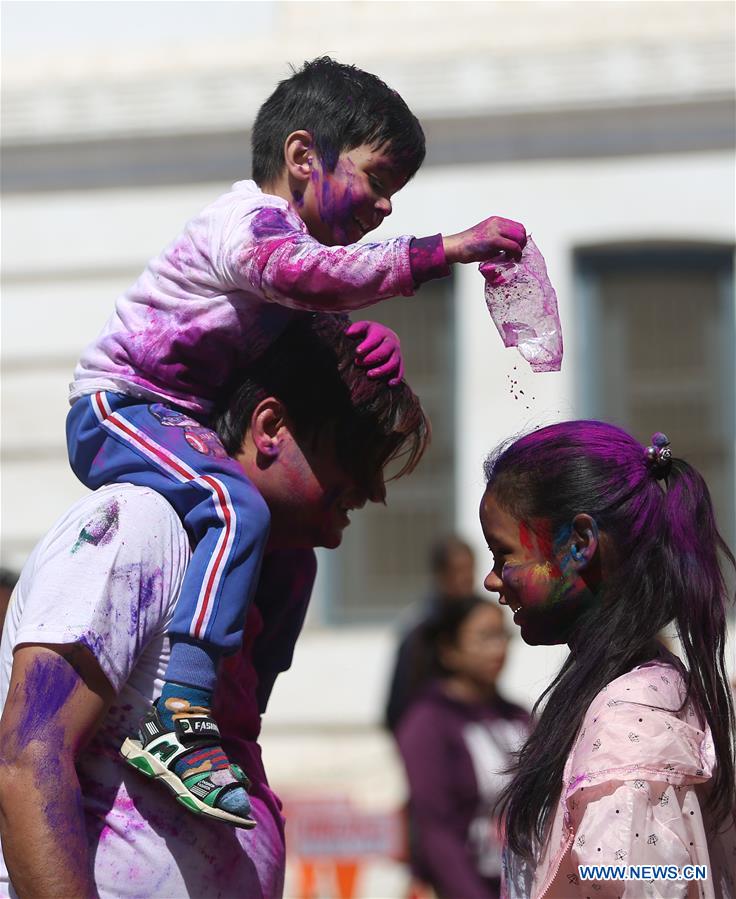 NEPAL-KATHMANDU-HOLI FESTIVAL