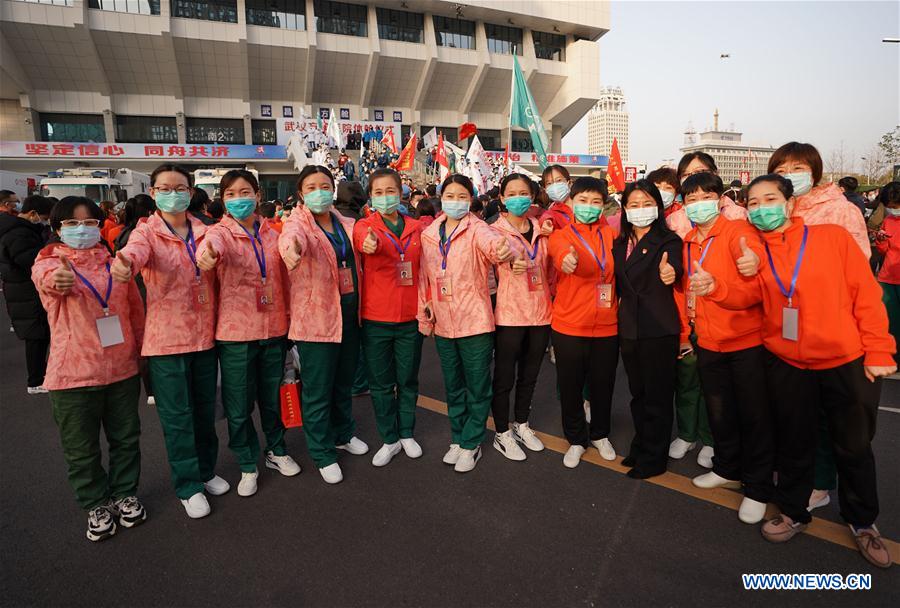 CHINA-WUHAN-TEMPORARY HOSPITALS-CLOSURE (CN)