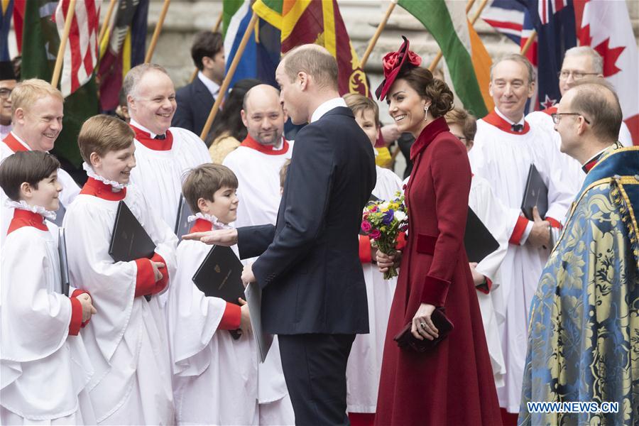 BRITAIN-LONDON-COMMONWEALTH SERVICE- WESTMINSTER ABBEY