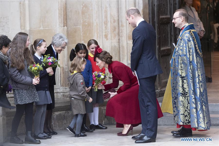 BRITAIN-LONDON-COMMONWEALTH SERVICE- WESTMINSTER ABBEY