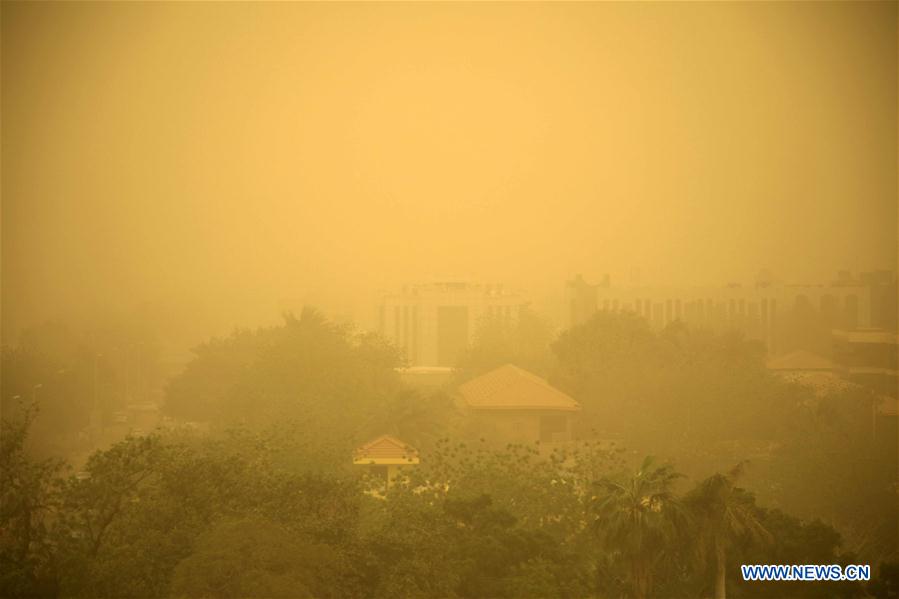 SUDAN-KHARTOUM-DUST STORM 