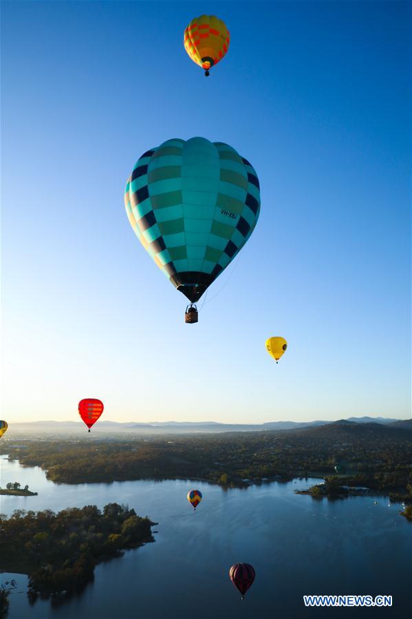 In Pics: Canberra Balloon Spectacular Festival - Xinhua 