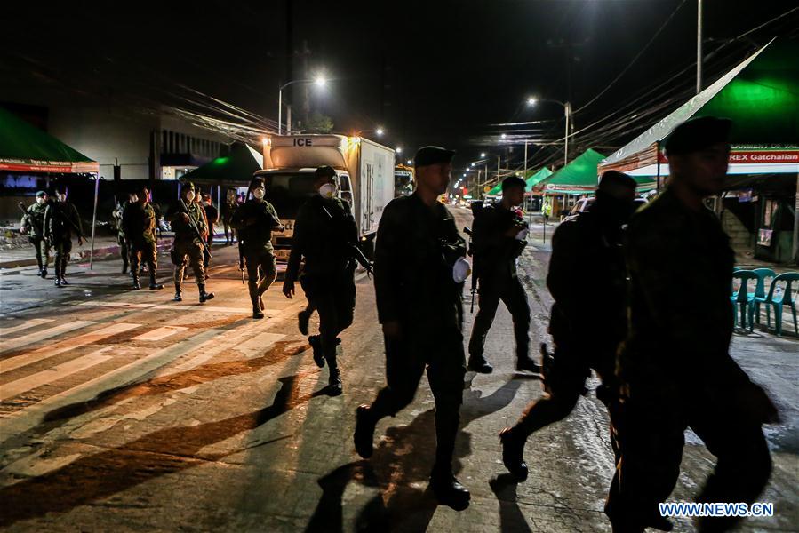 PHILIPPINES-METRO MANILA-COMMUNITY QUARANTINE